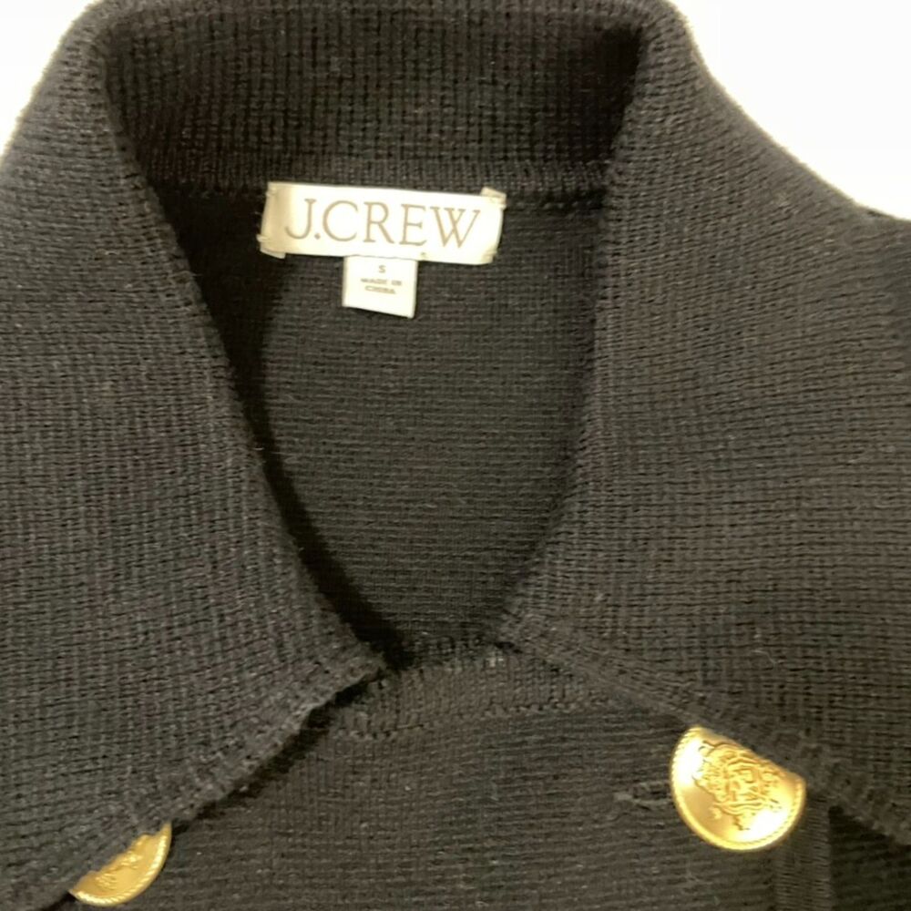 J. Crew Warwick Sweater Blazer - Black - Small - Picture 4 of 7